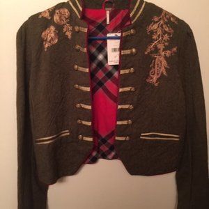 NWT Free People band Jacket